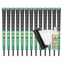 Golf Pride MCC TEAMS (New Decade) Standard Grip - GREEN/GOLD (13pcs + Golf Grip Kit)