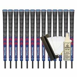 Golf Pride MCC TEAMS (New Decade) Midsize Grip - NAVY/RED (13pcs + Golf Grip Kit)