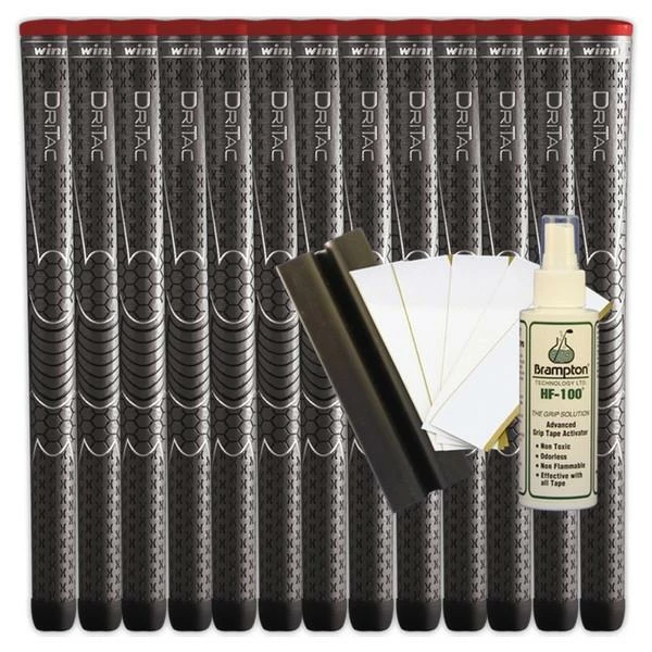 Winn Dri-Tac Standard (13pcs + Golf Grip Kit)