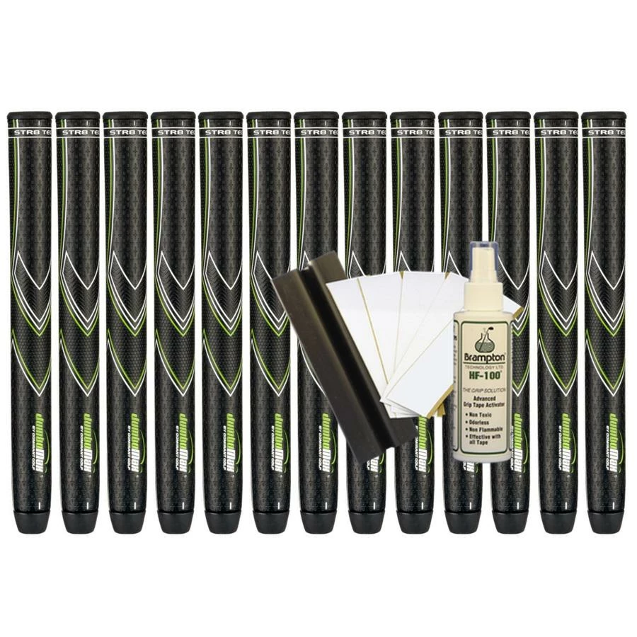 JumboMax STR8 Tech Tour Non-Tapered X-Small (+3/16") (13pcs + Golf Grip Kit)