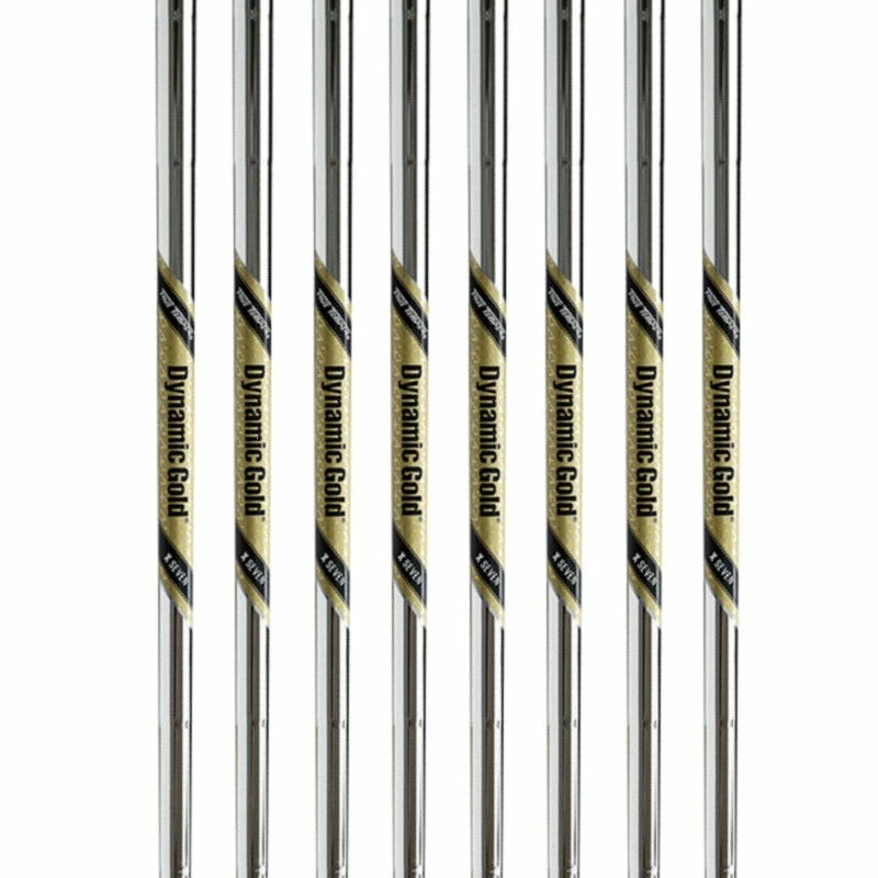 Bundle Set Of 8x True Temper Dynamic Gold X7 Steel Shafts