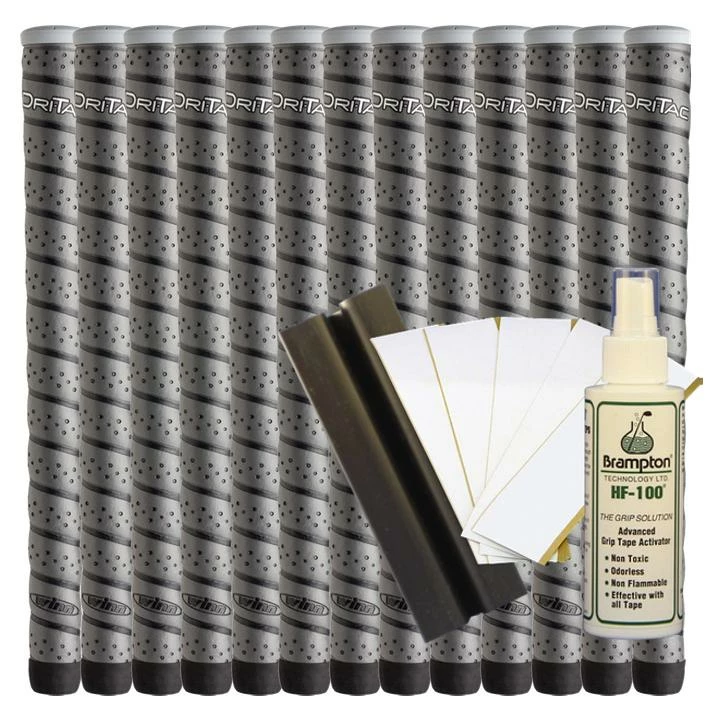 Winn Dri-Tac WRAP Oversize (13pcs + Golf Grip Kit) - Copper Or Dark Gray - Image 5