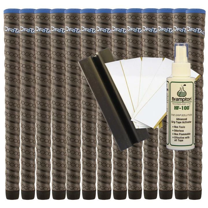 Winn Dri-Tac WRAP Midsize (13pcs + Golf Grip Kit) - Copper Or Dark Grey - Image 4
